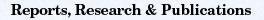 Reports, Research and publications